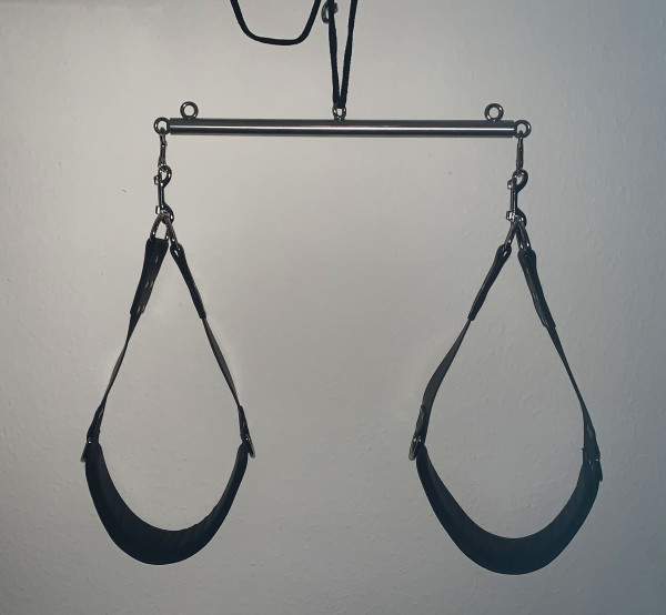 Set Spreizstange mit Beinschlaufen & Karabiner